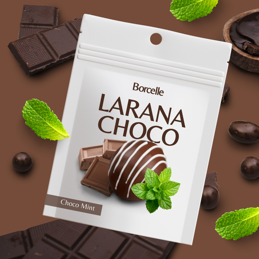 brown white 3d chocolate packaging mockup instagram post